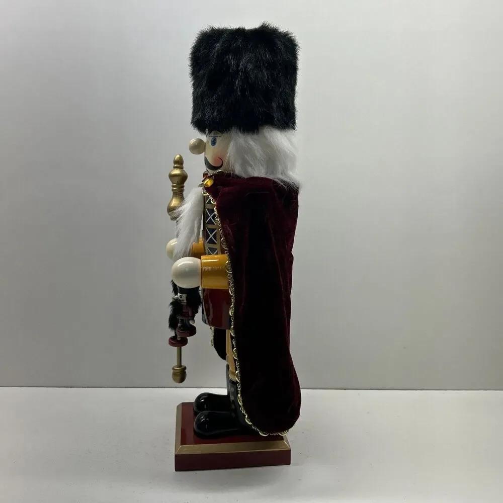Bundle Of 2 Kirkland Signature Wooden 19” Nutcrackers With‎ Boxes